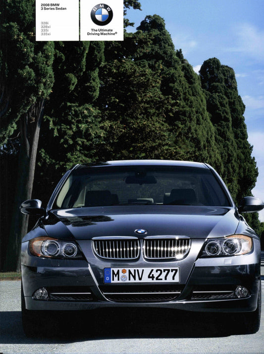 Brochure - 2008 BMW 3 Series Sedan 328i 328xi 335i 335xi - E90 (1st version) - BMW CCA Foundation