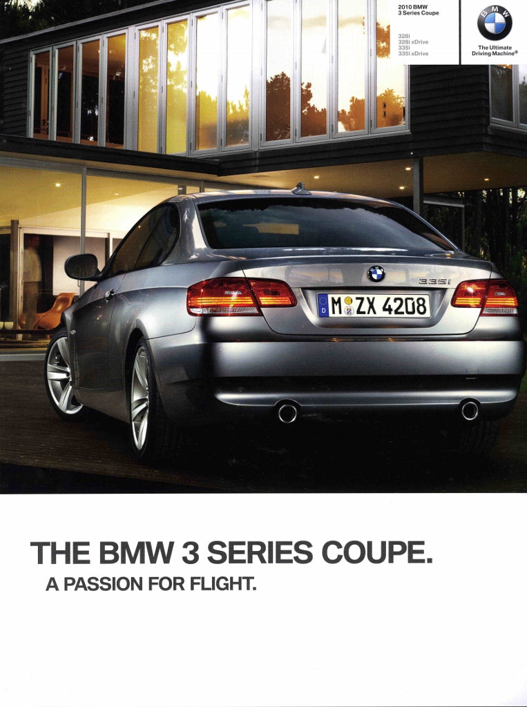 Brochure - 2010 BMW 3 Series Coupe 328i 328i xDrive 335i 335i xDrive - E92