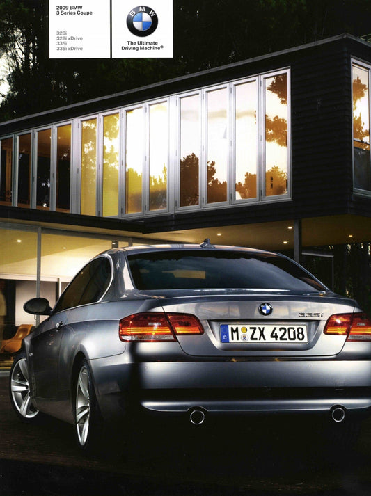 Brochure - 2009 BMW 3 Series Coupe 328i 328i xDrive 335i 335i xDrive - E92 - BMW CCA Foundation