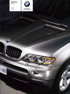 Brochure - BMW 2006 X5 Sports Activity Vehicle X5 3.0i X5 4.4i X5 4.8is - E53 Brochure