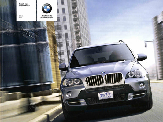 Brochure - The all-new 2007 BMW X5 3.0si 4.8i - E70 Brochure (2nd version) - BMW CCA Foundation