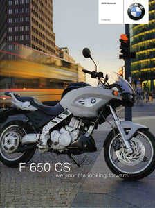 Brochure - BMW Motorrad F 650 CS - 2004 F 650 CS Brochure