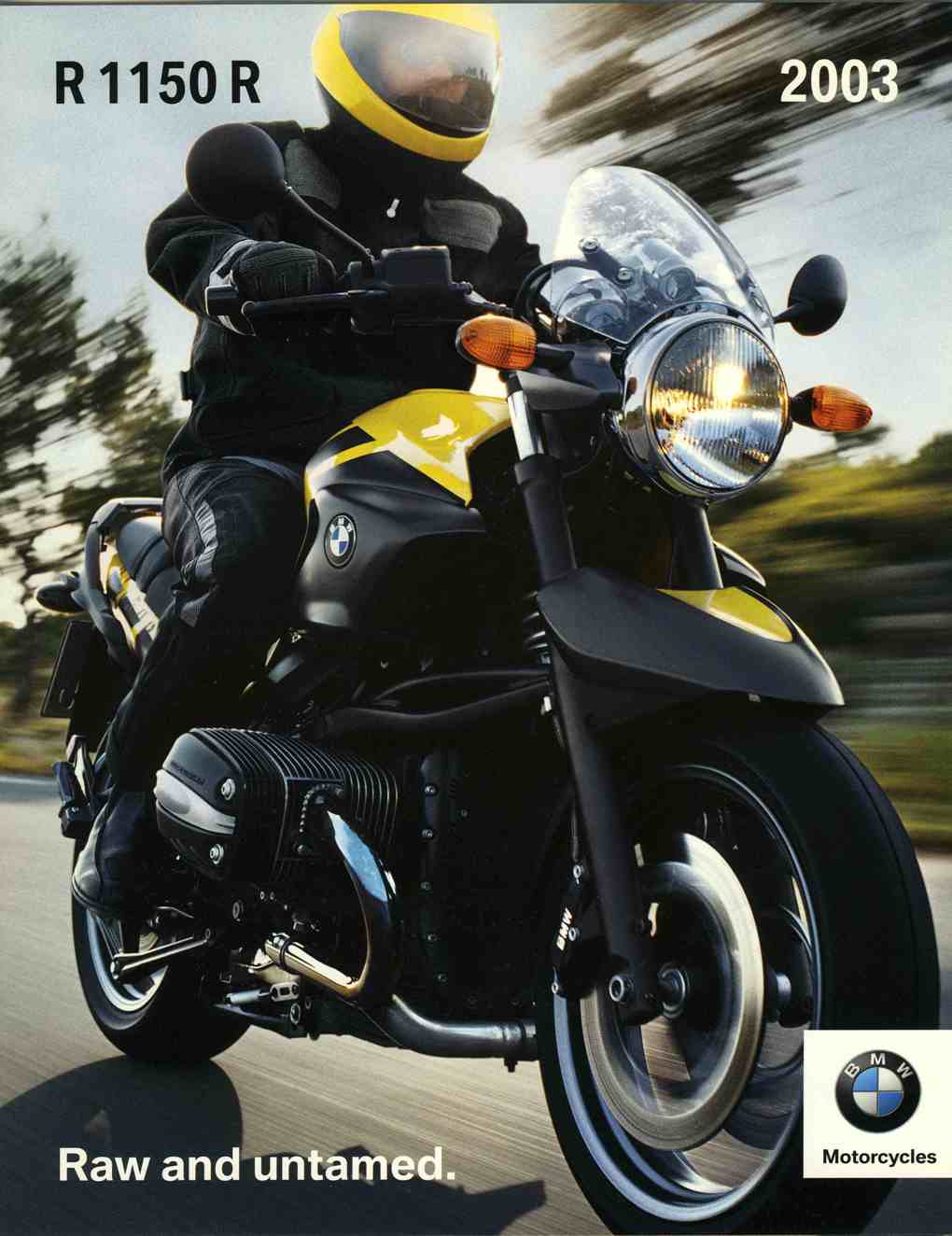 Brochure - R 1150 R 2003 Raw and untamed. - 2003 R1150R Brochure - BMW CCA Foundation