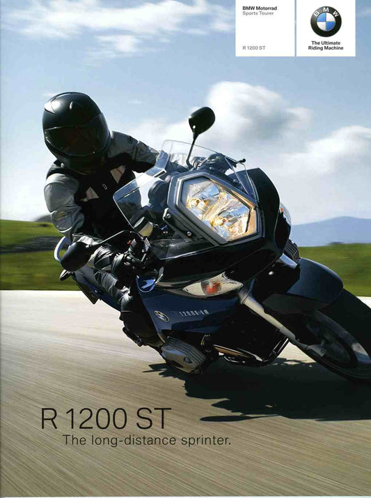 Brochure - BMW Motorrad Sports Tourer R 1200 ST – 2005 R1200ST Brochure - BMW CCA Foundation