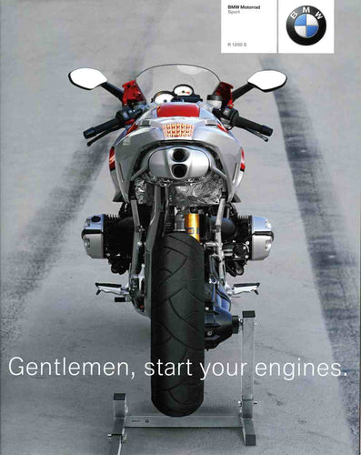 Brochure - BMW Motorrad Sport R 1200 S - 2006 R1200S Brochure