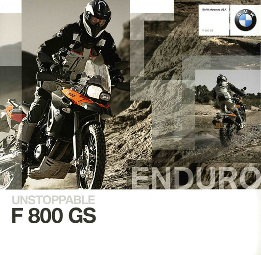 Brochure - BMW Motorrad USA F 800 GS - 2010 F800GS Brochure - BMW CCA Foundation