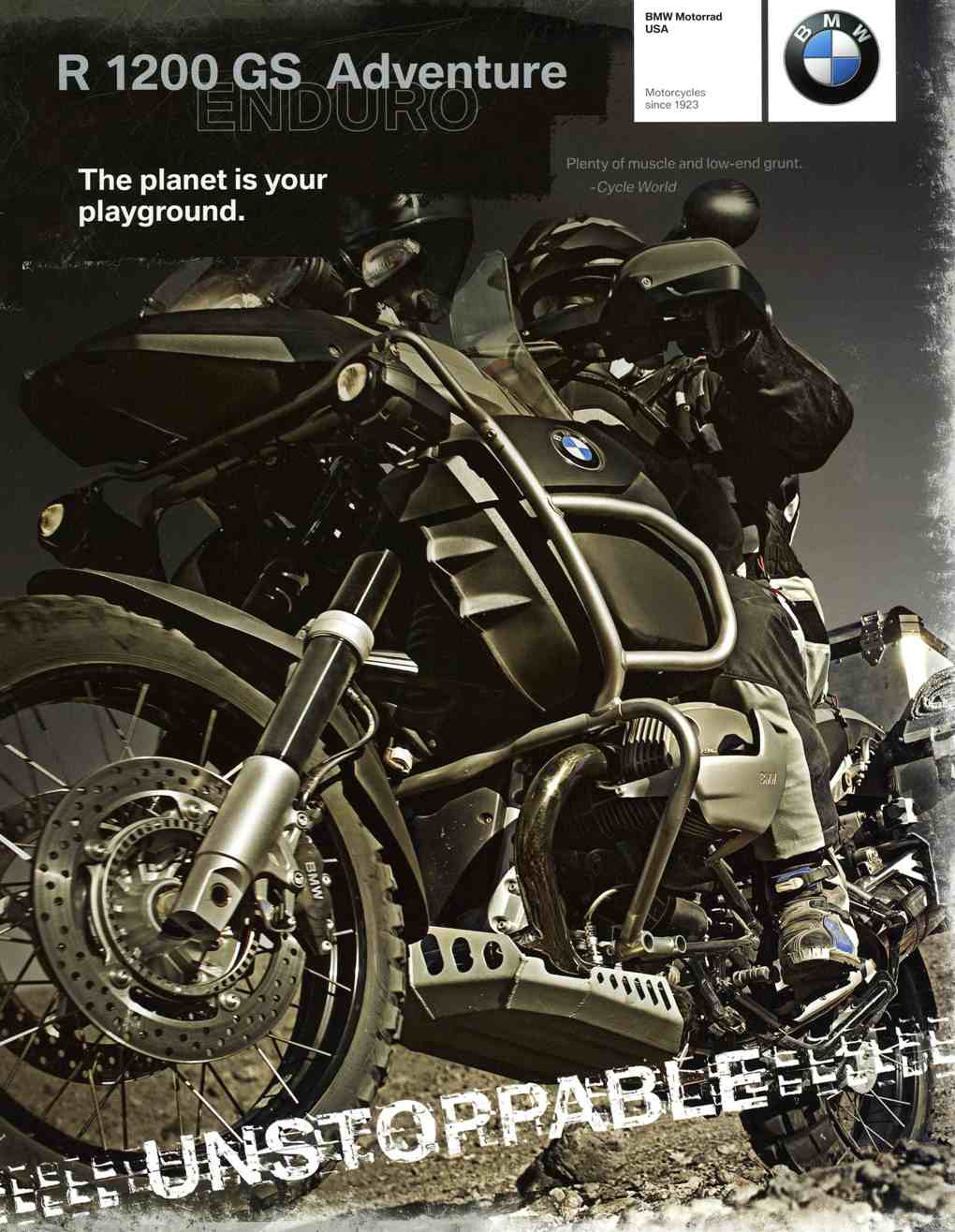 Brochure - BMW Motorrad USA Motorcycles since 1923 - 2009 R1200GS Adventure Brochure - BMW CCA Foundation