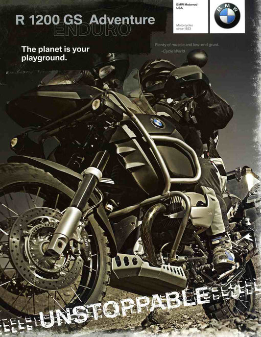 Brochure - BMW Motorrad USA Motorcycles since 1923 - 2009 R1200GS Adventure Brochure - BMW CCA Foundation