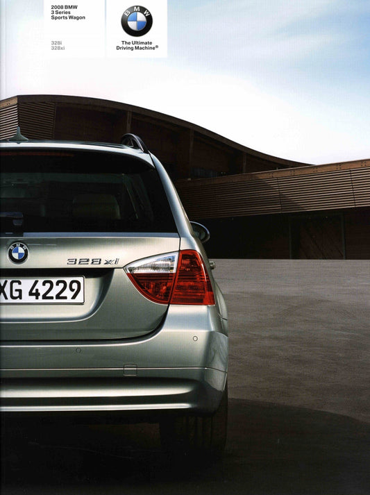 Brochure - 2008 BMW 3 Series Sports Wagon 328i 328xi - E91 (1st version) - BMW CCA Foundation