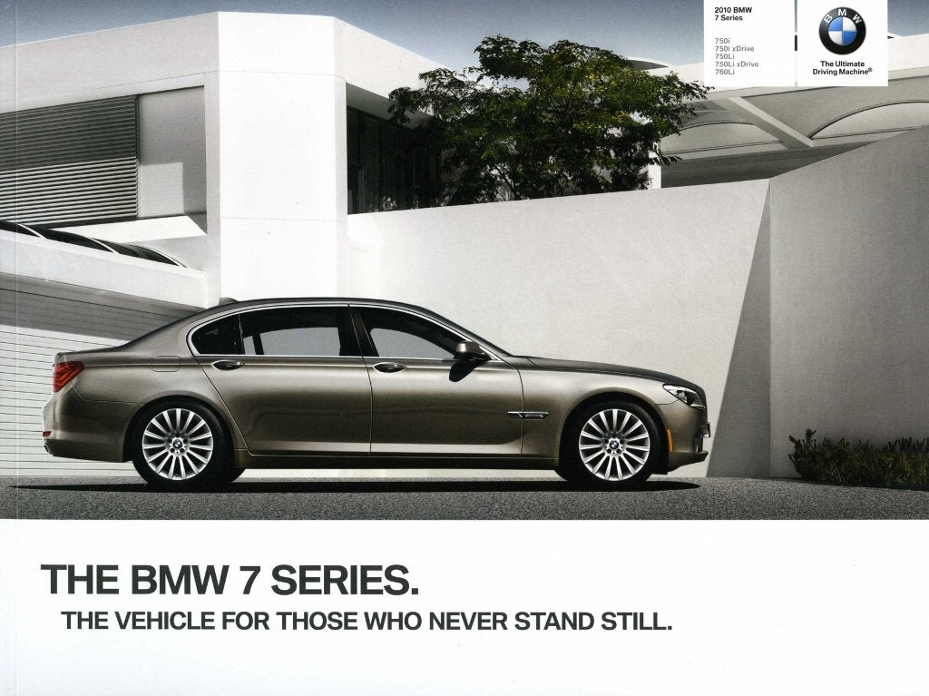 Brochure - 2010 BMW 7 Series Sedan 750i 750i xDrive 750Li 750Li xDrive 760Li - F01 / F02 Brochure - BMW CCA Foundation