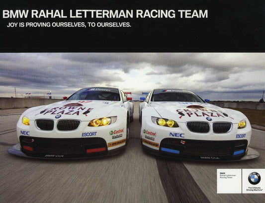 Signature Card - 2010 BMW Rahal Letterman Racing Team - BMW CCA Foundation