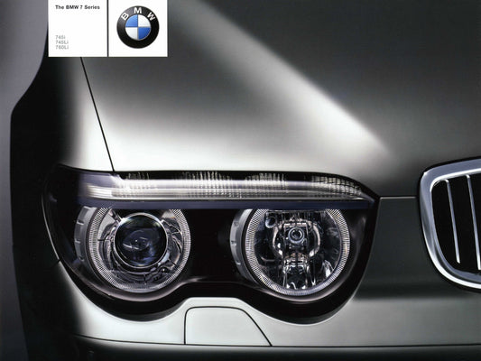 Brochure - The BMW 7 Series 745i 745Li 760Li - 2003 E65 / E66 Brochure (1st version) - BMW CCA Foundation