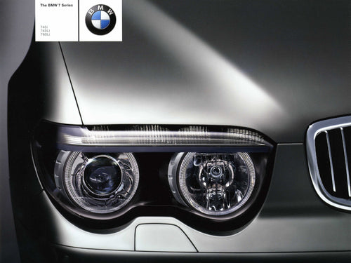 Brochure - The BMW 7 Series 745i 745Li 760Li - 2003 E65 / E66 Brochure (1st version)