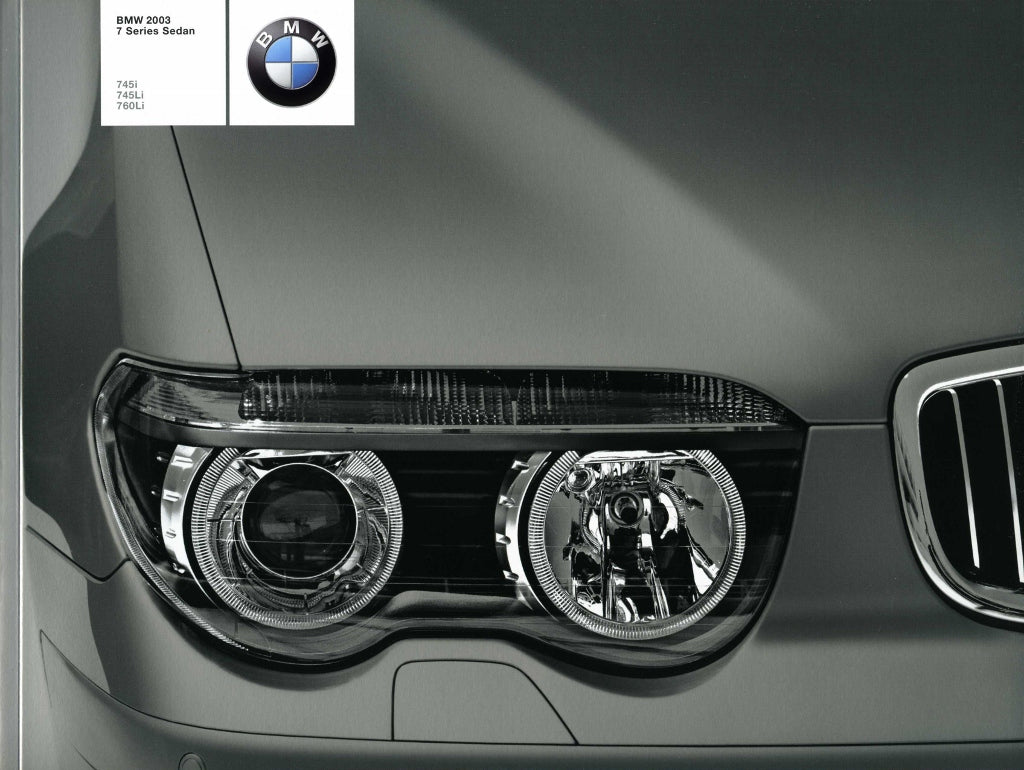 Brochure - BMW 2003 7 Series 745i 745Li 760Li - E65 / E66 Brochure (2nd version) - BMW CCA Foundation