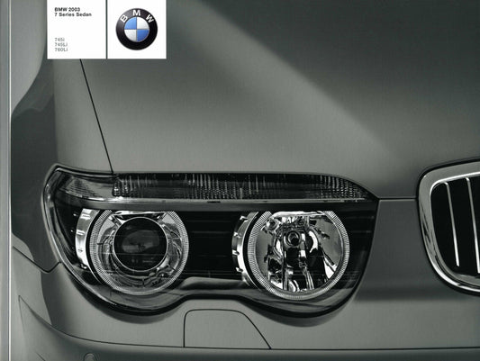 Brochure - BMW 2003 7 Series 745i 745Li 760Li - E65 / E66 Brochure (2nd version) - BMW CCA Foundation