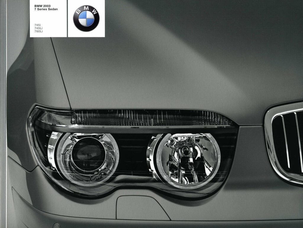 Brochure - BMW 2003 7 Series 745i 745Li 760Li - E65 / E66 Brochure (2nd version)