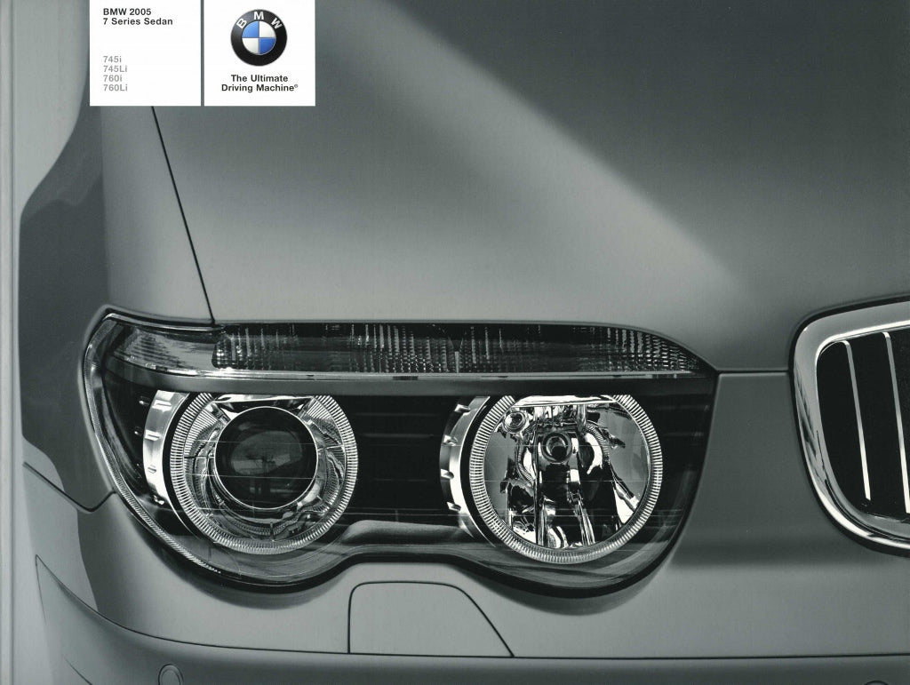 Brochure - BMW 2005 7 Series 745i 745Li 760i 760Li - E65 / E66 Brochure - BMW CCA Foundation