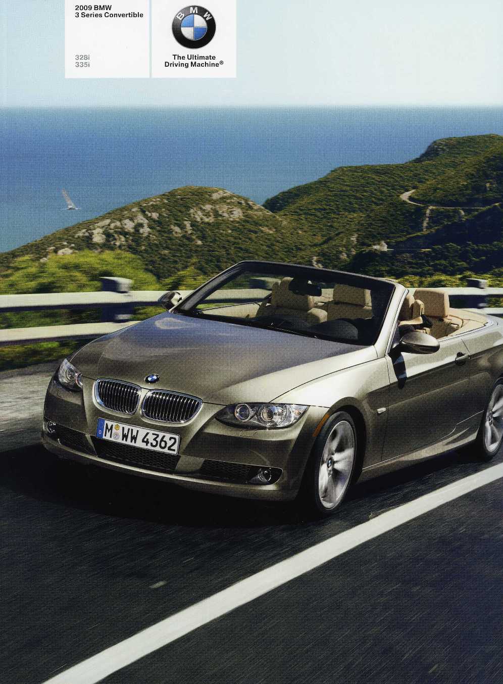 Brochure - 2009 BMW 3 Series Convertible 328i 335i - E93 - BMW CCA Foundation