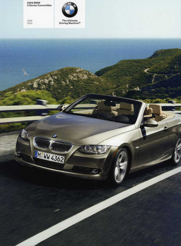 Brochure - 2009 BMW 3 Series Convertible 328i 335i - E93 - BMW CCA Foundation