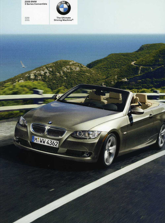 Brochure - 2008 BMW 3 Series Convertible 328i 335i - E93 (2nd version) - BMW CCA Foundation