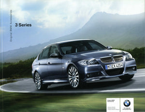 Brochure - Original BMW Accessories 3 Series Sedan Coupe Sports Wagon - 2006 E90 / E91 / E92 Brochure