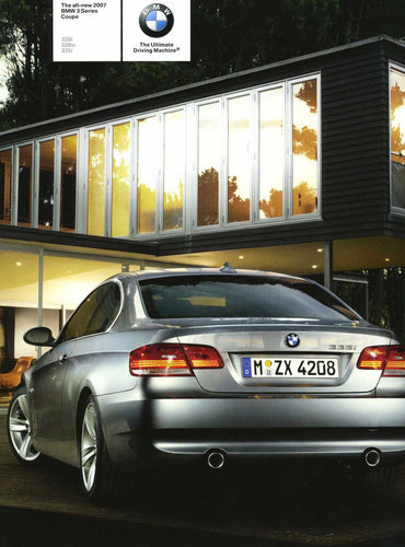 Brochure - The all-new 2007 BMW 3 Series Coupe 328i 328xi 335i - E92 Brochure (2nd version) - BMW CCA Foundation