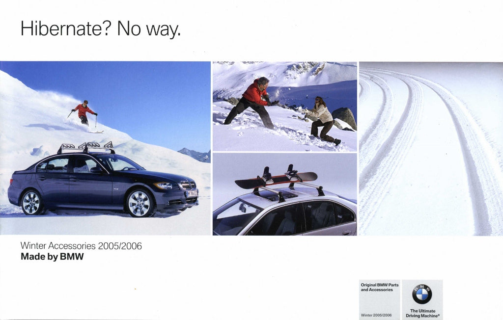 Brochure - Original BMW Parts and Accessories Winter Accessories 2005/2006 Brochure