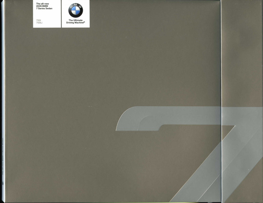 Brochure - The all-new 2009 BMW 7 Series Sedan 750i 750Li - F01 / F02 Brochure - BMW CCA Foundation