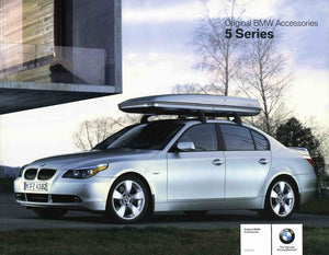 Brochure - Original BMW Accessories 5 Series - 2003 E60 Brochure