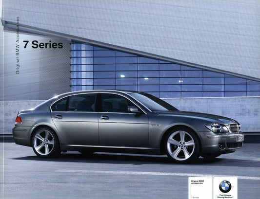 Brochure - Original BMW Accessories 7 Series - E65 / E66 Brochure - BMW CCA Foundation