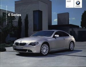 Brochure - Original BMW Accessories 6 Series - 2004 E63 / E64 Coupe / Convertible