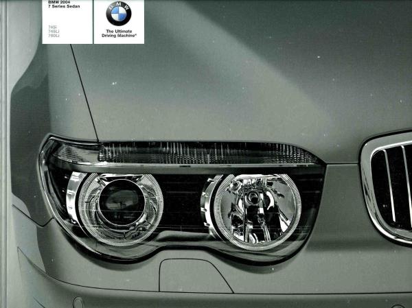 Brochure - BMW 2004 7 Series Sedan 745i 745Li 760Li - E65 / E66 Brochure - BMW CCA Foundation