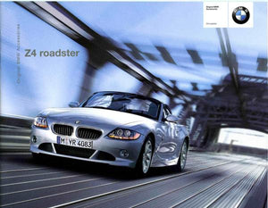 Brochure - Original BMW Accessories Z4 roadster - 2004 E85 Brochure