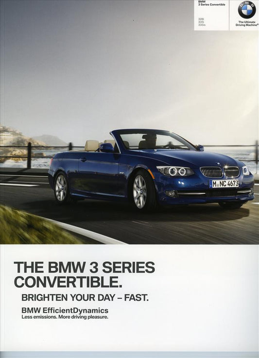 Brochure - 2012 BMW 3 Series Convertible 328i 335i 335is - E93 - BMW CCA Foundation