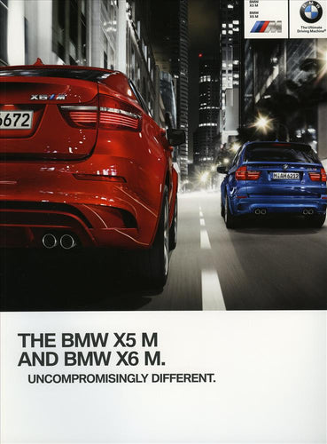 Brochure - BMW X5 M BMW X6 M - 2012 E70 / E71 Brochure (1st version) - BMW CCA Foundation