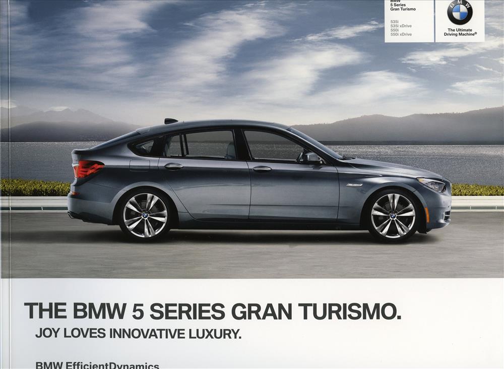 Brochure - BMW 5 Series Gran Turismo 535i 535i xDrive 550i 550i xDrive - 2012 F07 Brochure