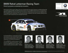 Load image into Gallery viewer, Signature Card - 2009 BMW Rahal Letterman Racing Team
