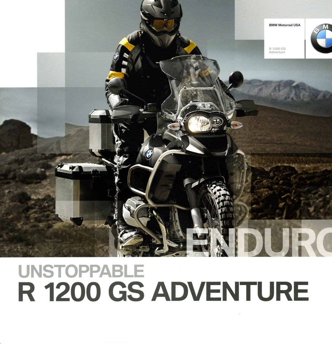 Brochure - BMW Motorrad USA R 1200 GS Adventure - 2009 R1200GS Brochure