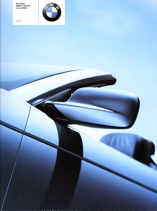 Brochure - The New BMW 3 Series Convertible 323Ci - 2000 E46 Brochure - BMW CCA Foundation