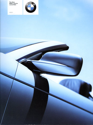 Brochure - The New BMW 3 Series Convertible 323Ci - 2000 E46 Brochure