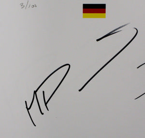Autographed Print - BMW Z4 GTD 2014 IMSA Tudor United SportsCar Champion - Autographed