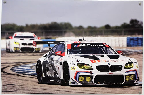 Poster - BMW F13 M6 GTLM at Sebring - BMW CCA Foundation