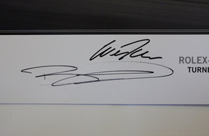 Autographed Poster - Rolex-GT Race Winner Turner Motorsport M6 - E63 M6 #94 signed by Will Turner, Boris Said, Bill Auberlen and Paul Dalla Lana
