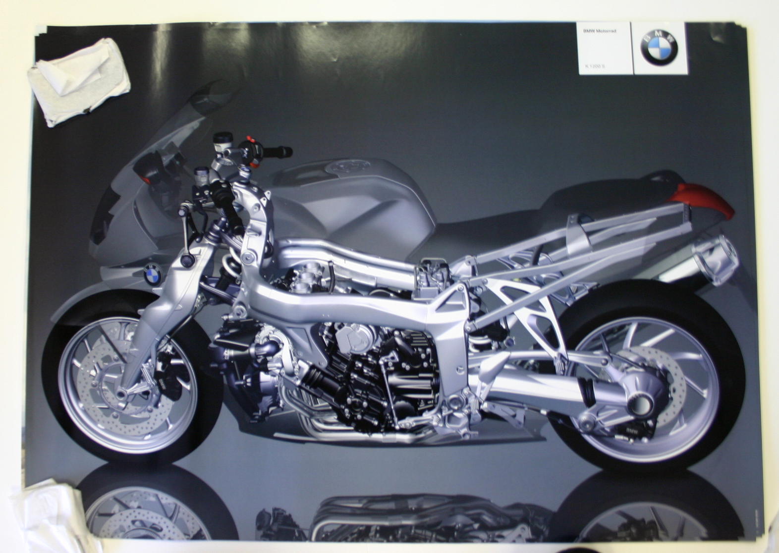 Poster - BMW Motorrad K 1200 S / K1200S Motorcycle - BMW CCA Foundation