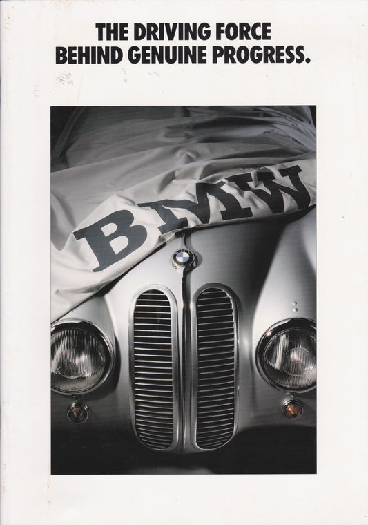 Brochure - The Driving Force Behind Genuine Progress - BMW CCA Foundation