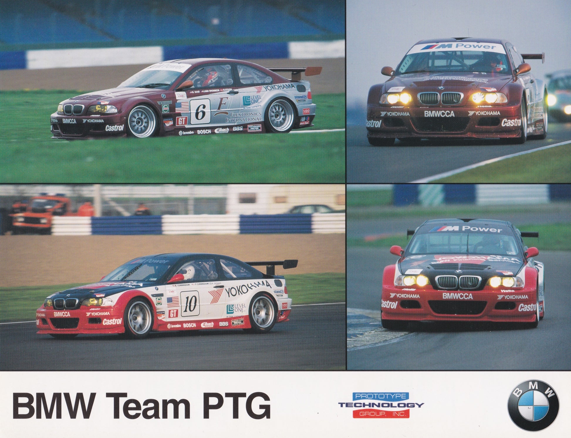 Signature Card - 2000 BMW Team PTG - BMW CCA Foundation