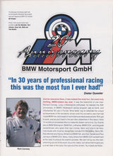 Load image into Gallery viewer, January 1993 Roundel 20th Motorsport Anniversary