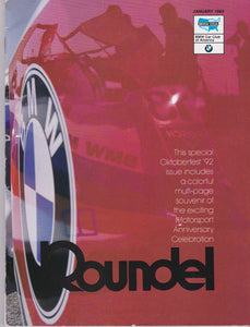 January 1993 Roundel 20th Motorsport Anniversary