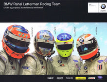 Load image into Gallery viewer, Signature Card - 2009 BMW Rahal Letterman Racing Team