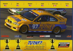 Signature Card - Turner Motorsport Team 2009 #97